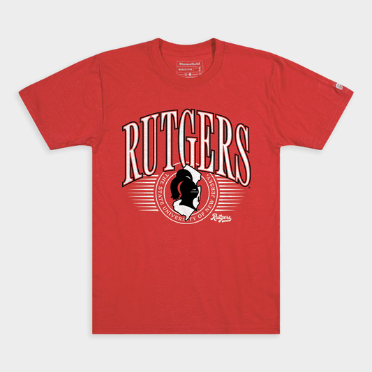 Rutgers Scarlet Knights Retro Seal Tee
