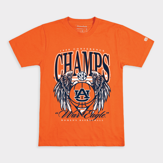 Auburn Women's Basketball 1990 SEC Champs Tee
