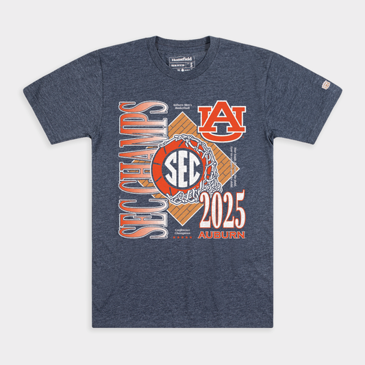 Auburn Men's Basketball 2024-25 SEC Champs Tee