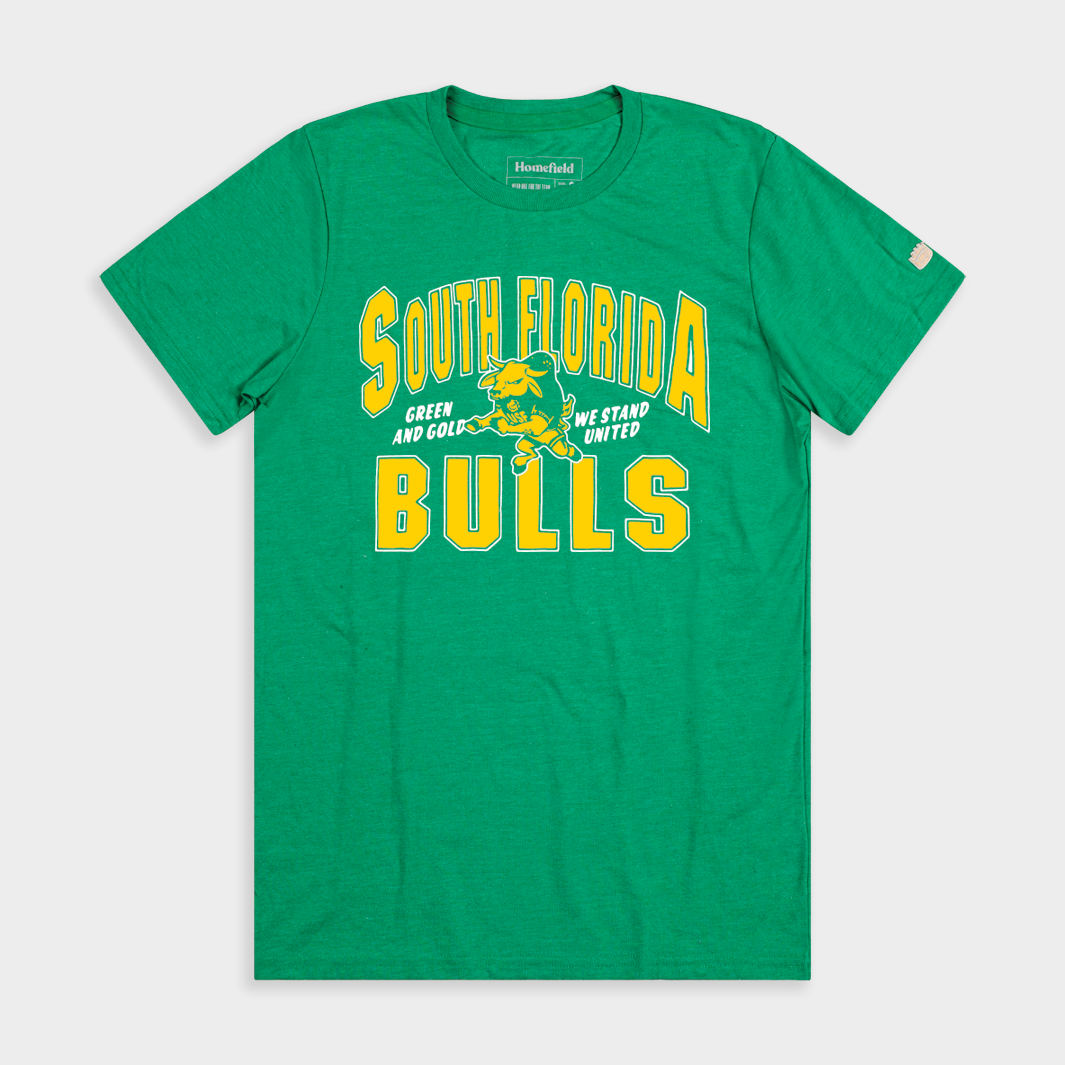 South Florida Bulls "Green and Gold" Tee