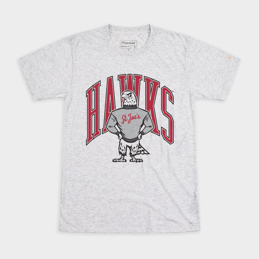 Saint Joseph's Hawks Mascot Retro Tee