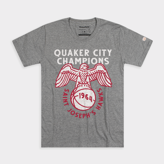 Saint Joseph's Hawks 1964 Quaker City Tournament Tee
