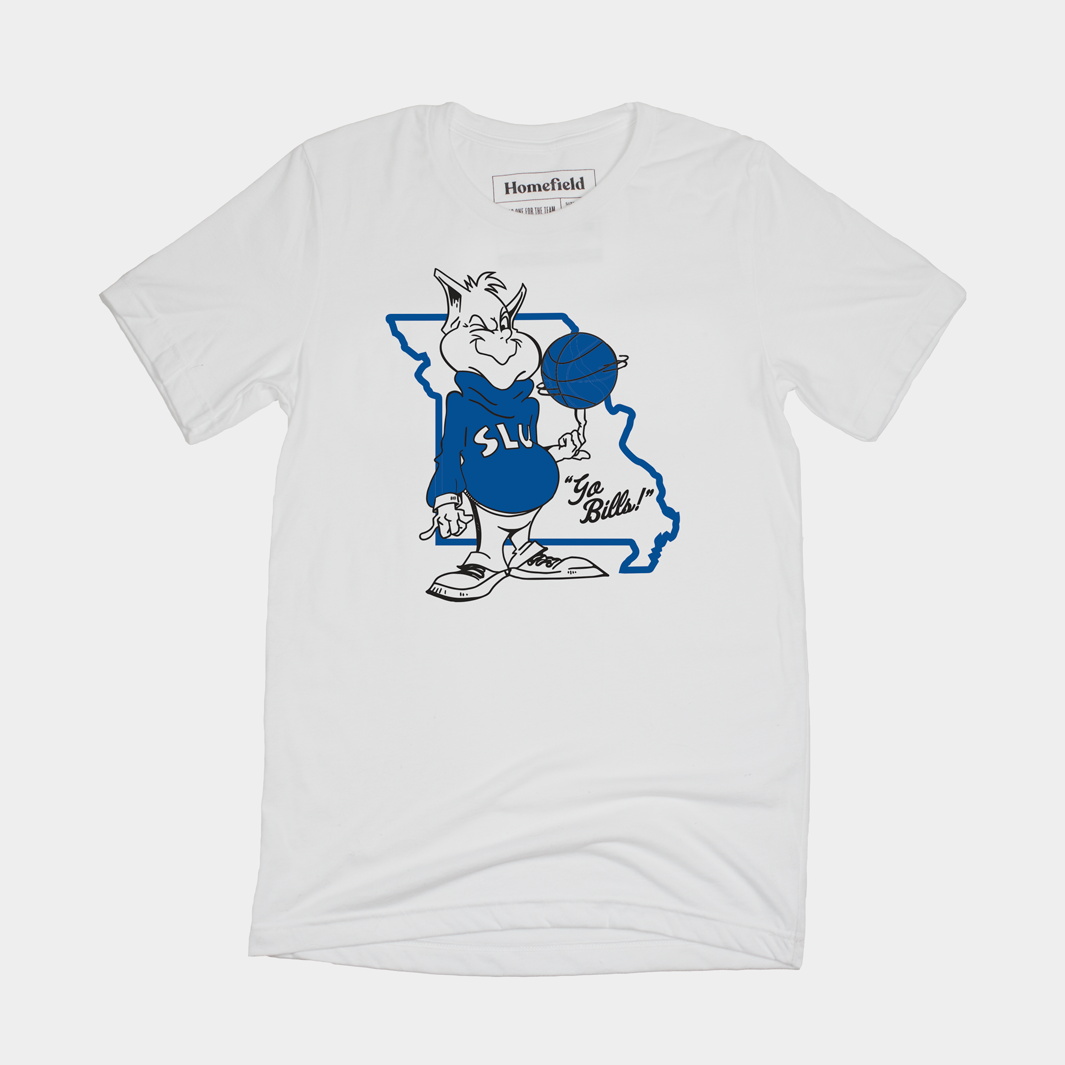 Vintage 1980s Basketball Billiken Tee
