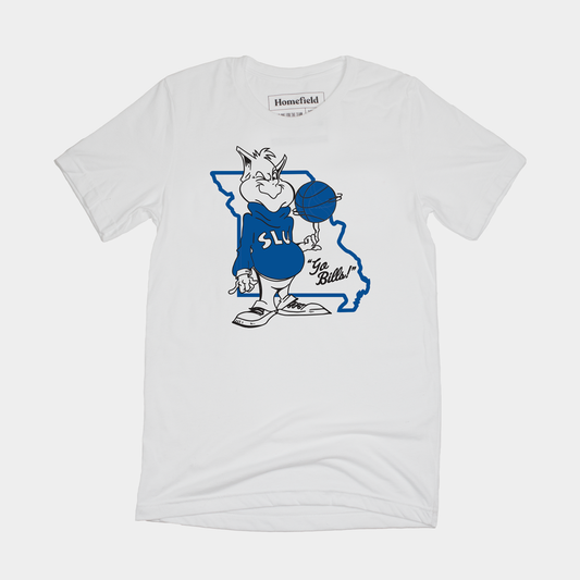 Vintage 1980s Basketball Billiken Tee