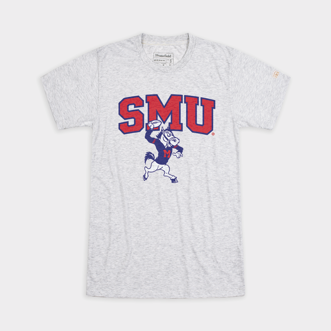 SMU Football Mustangs Tee