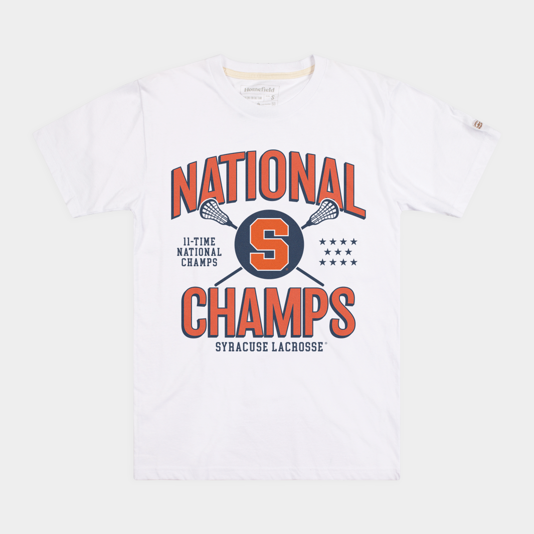 Syracuse Orange Lacrosse 11-Time National Champs Tee