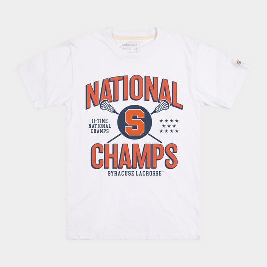 Syracuse Orange Lacrosse 11-Time National Champs Tee