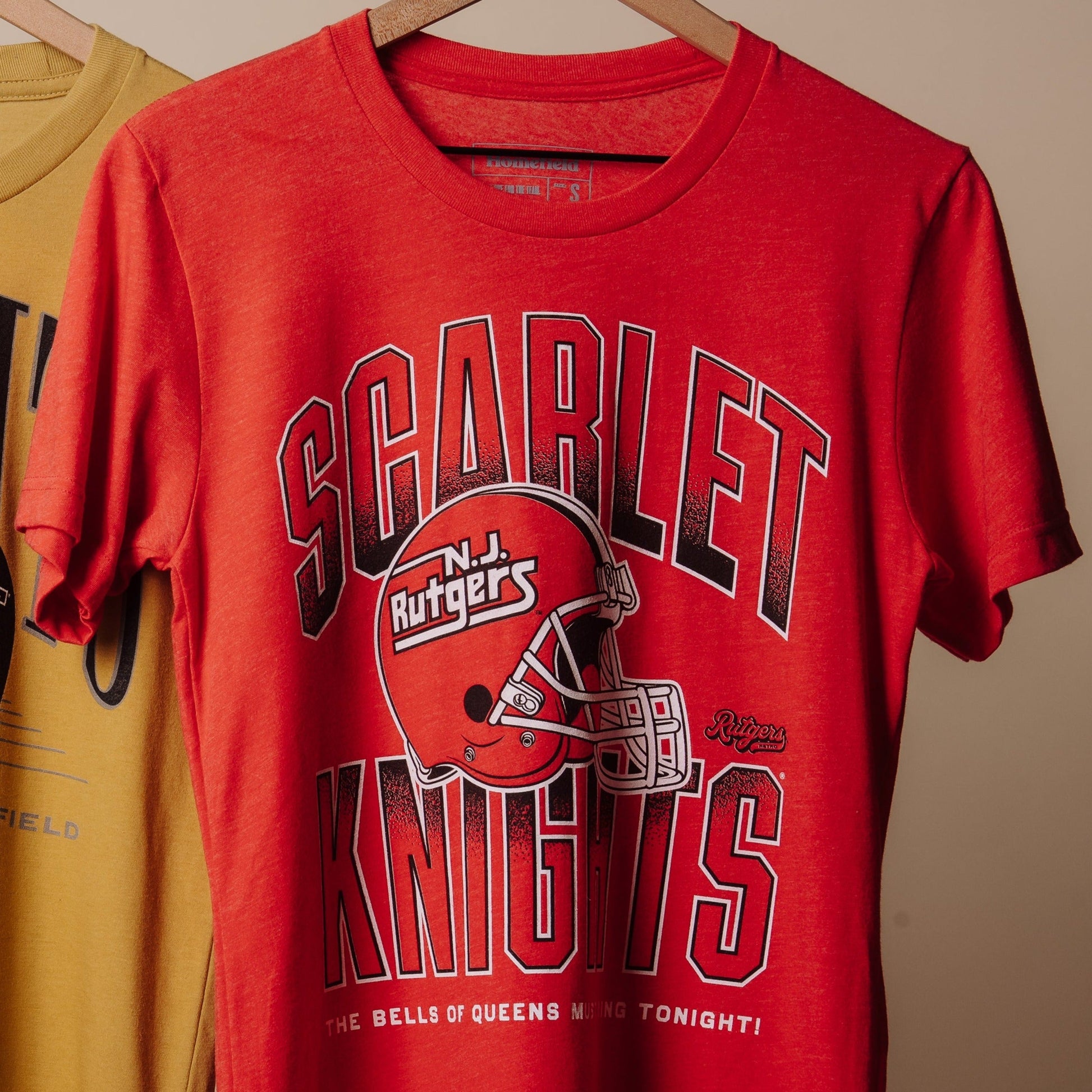 Rutgers Football Retro Logo Helmet Tee