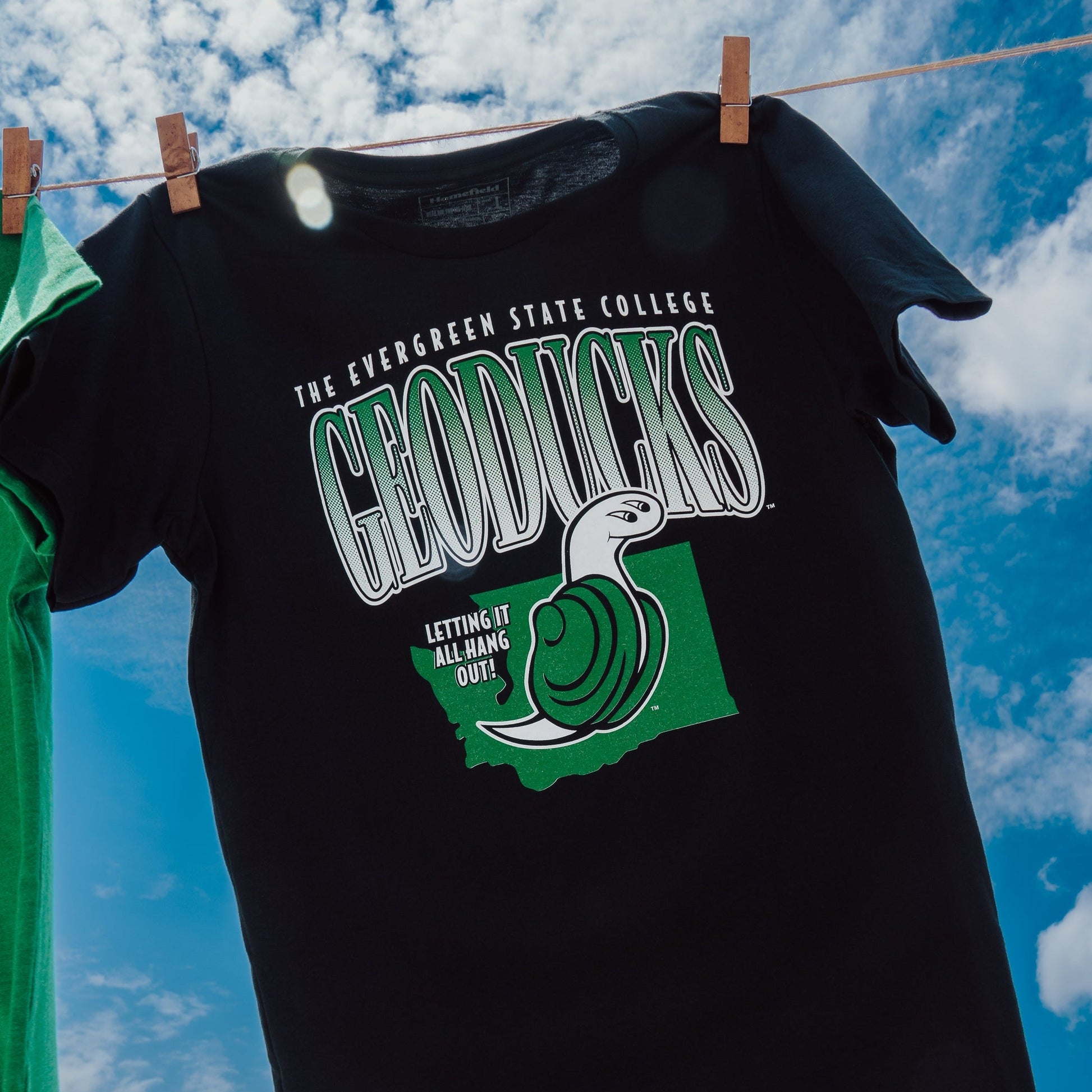 The Evergreen State College Geoducks '90s-Inspired Tee