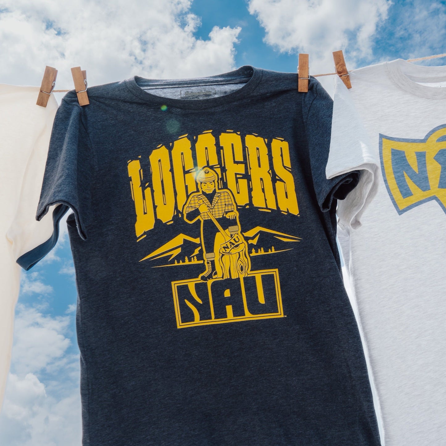 Northern Arizona Lumberjacks Retro Logo Loggers Tee