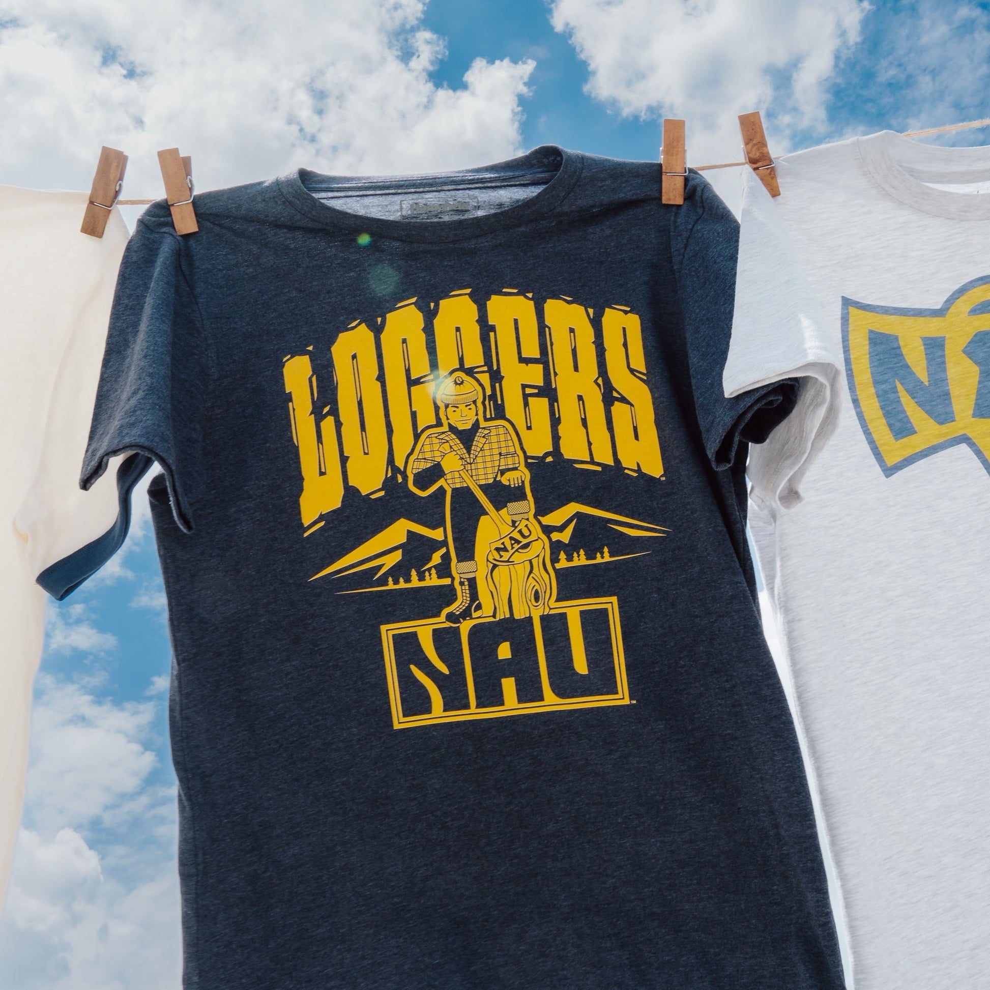 Northern Arizona Lumberjacks Retro Logo Loggers Tee