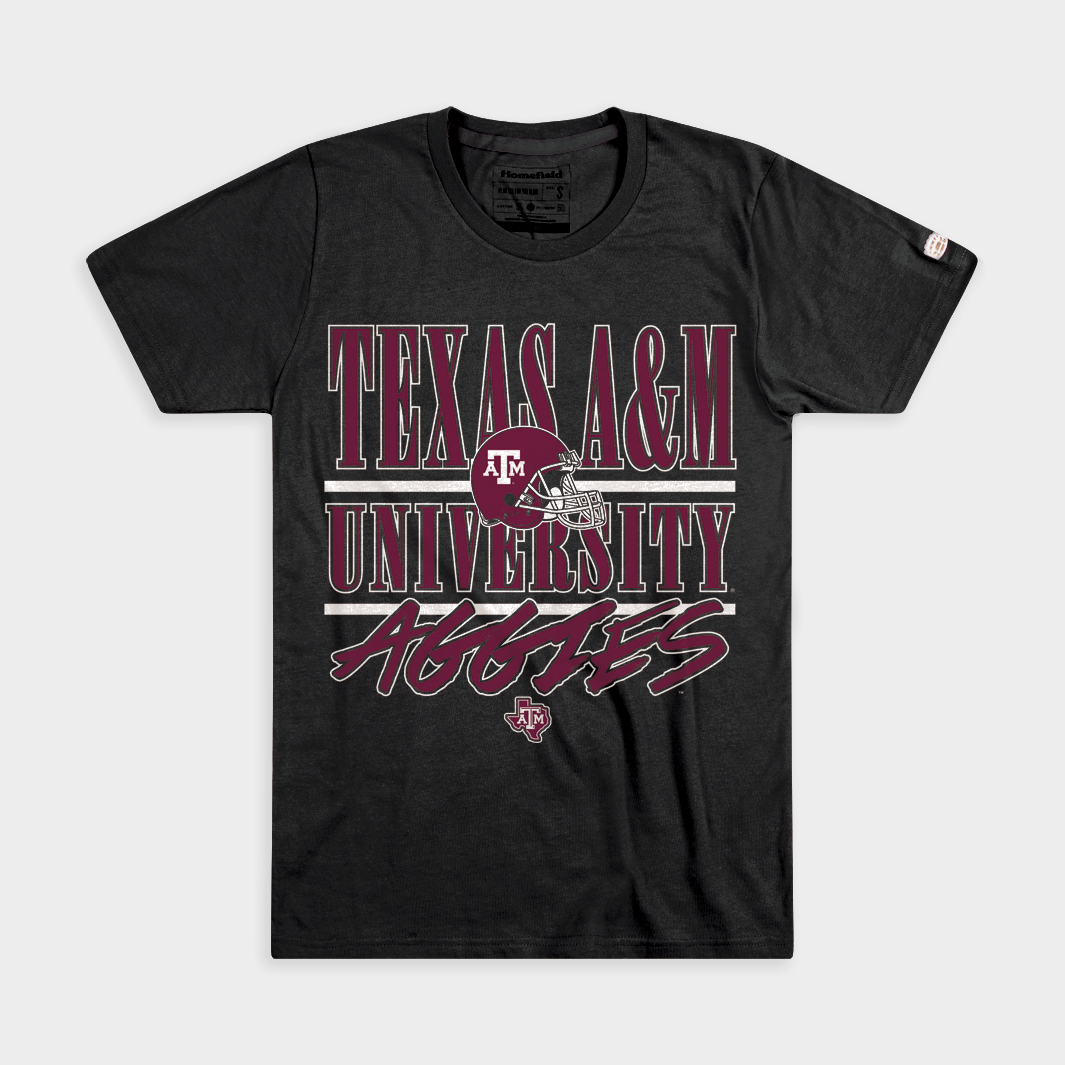 Texas A&M Aggies Football '90s-Inspired Tee
