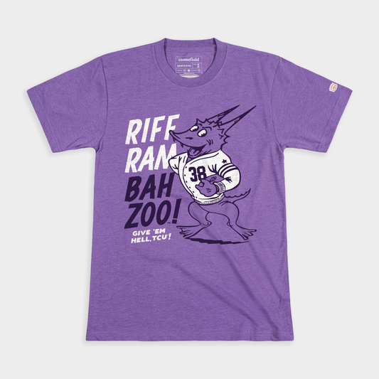 Riff Ram Bah Zoo Vintage TCU Cheer Tee