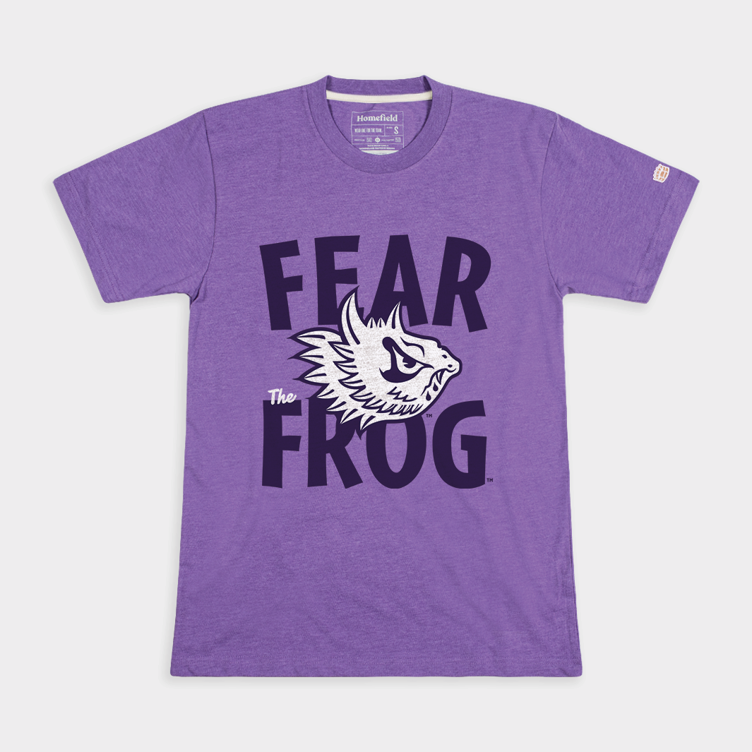 TCU Fear the Frog Vintage Tee