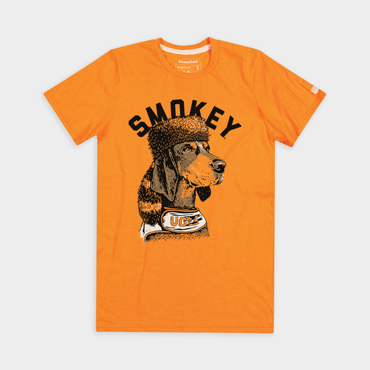 Tennessee Volunteers Smokey Mascot Illustration Tee