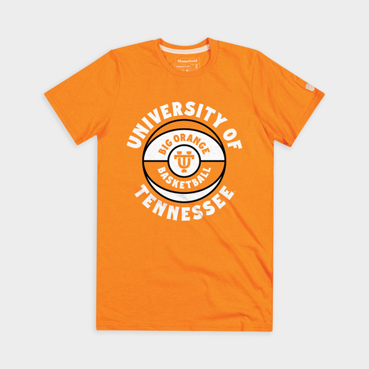 Big Orange Basketball Vintage Tennessee Tee