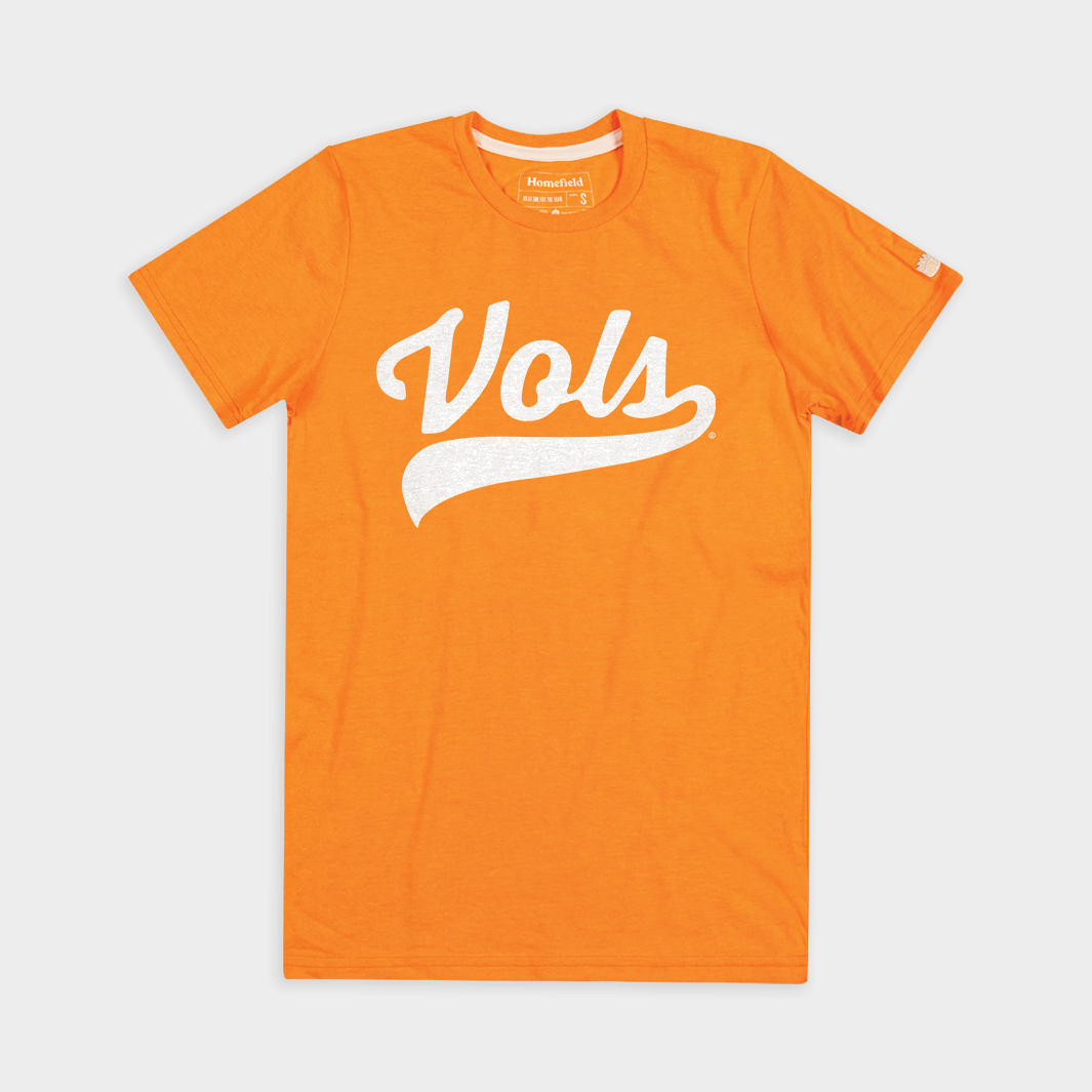 Tennessee Vols Baseball Script Tee