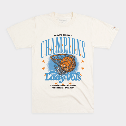 Tennessee Lady Vols 1996, 1997, 1998 National Champions Tee