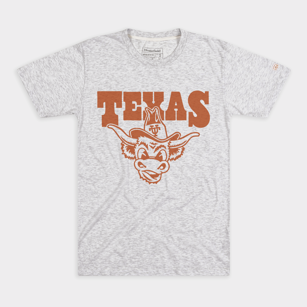 Retro Texas Longhorns Ash Tee