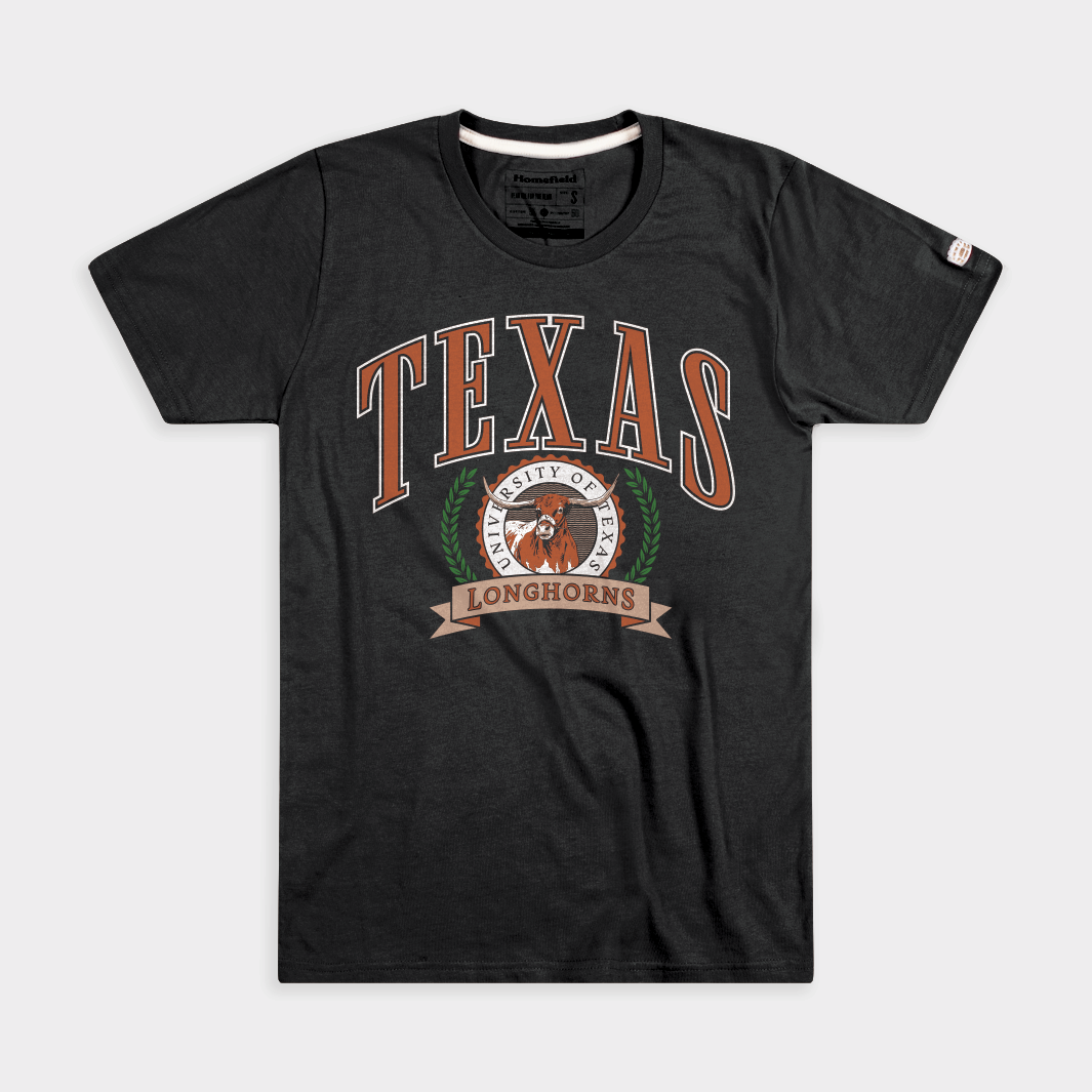 Texas Longhorns Retro Crest Tee