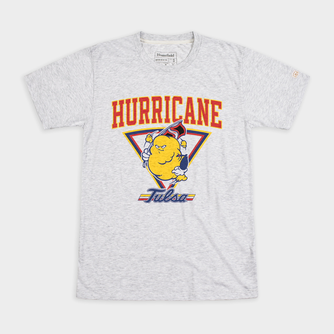 Tulsa Golden Hurricane Retro '80s Mascot Tee
