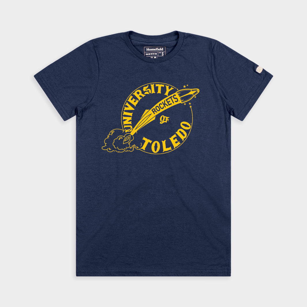 Toledo Rockets Retro Midcentury Tee