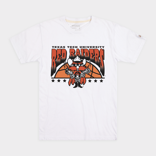 Retro Texas Tech Basketball Tee