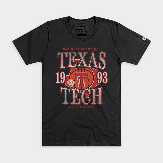 Texas Tech Women's Basketball 1993 National Champs Tee