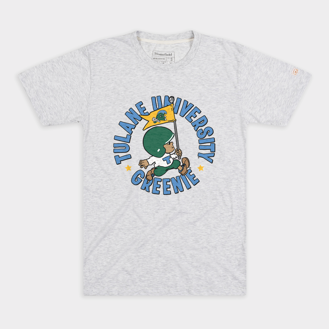 Retro Tulane Greenie Tee