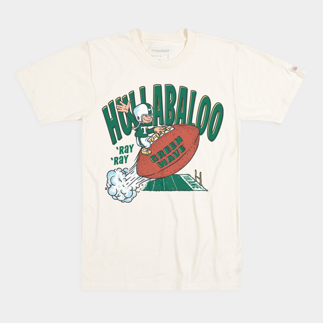 Tulane Green Wave Football Hullabaloo Tee