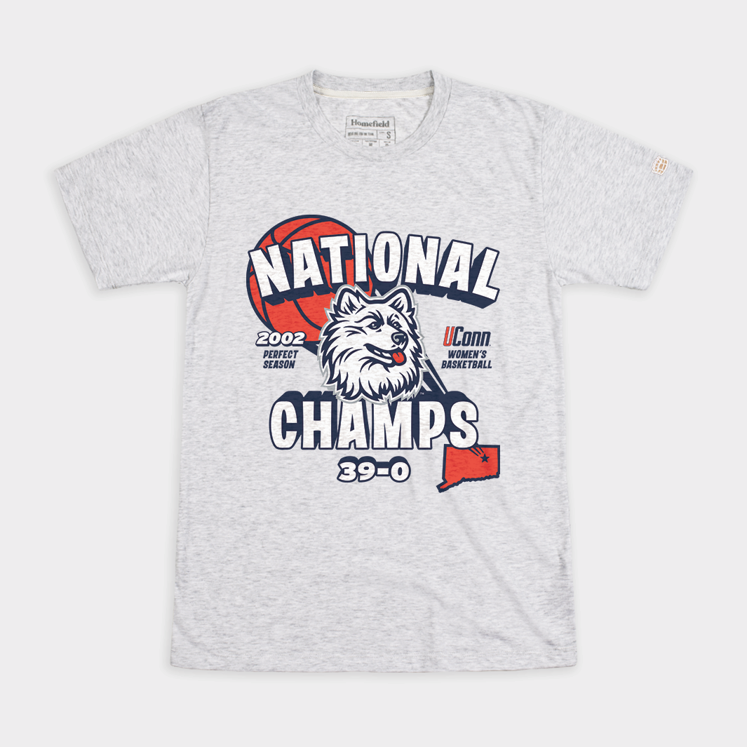UConn Women’s 2002 Perfect Season Retro Tee