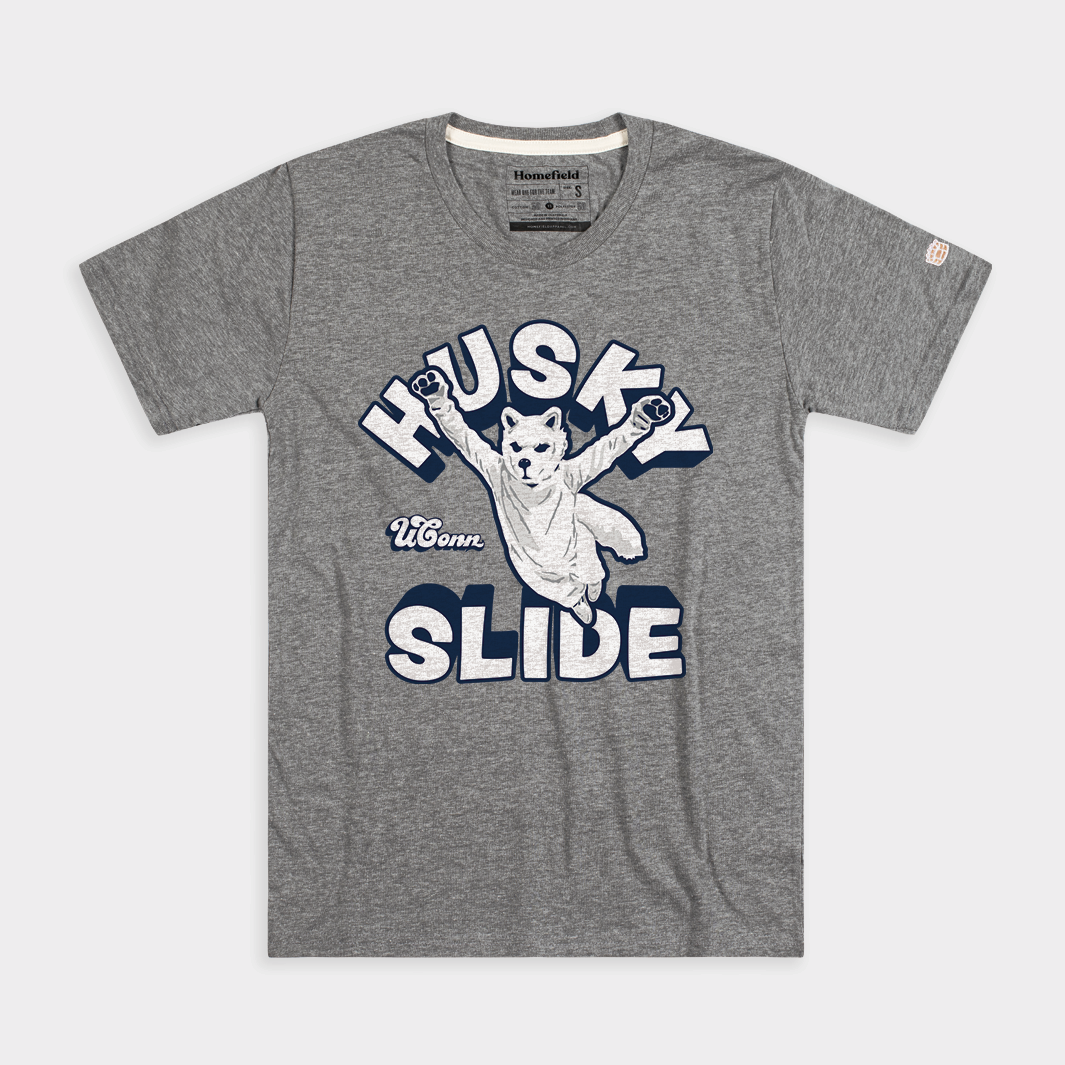 Vintage UConn Husky Slide Tee