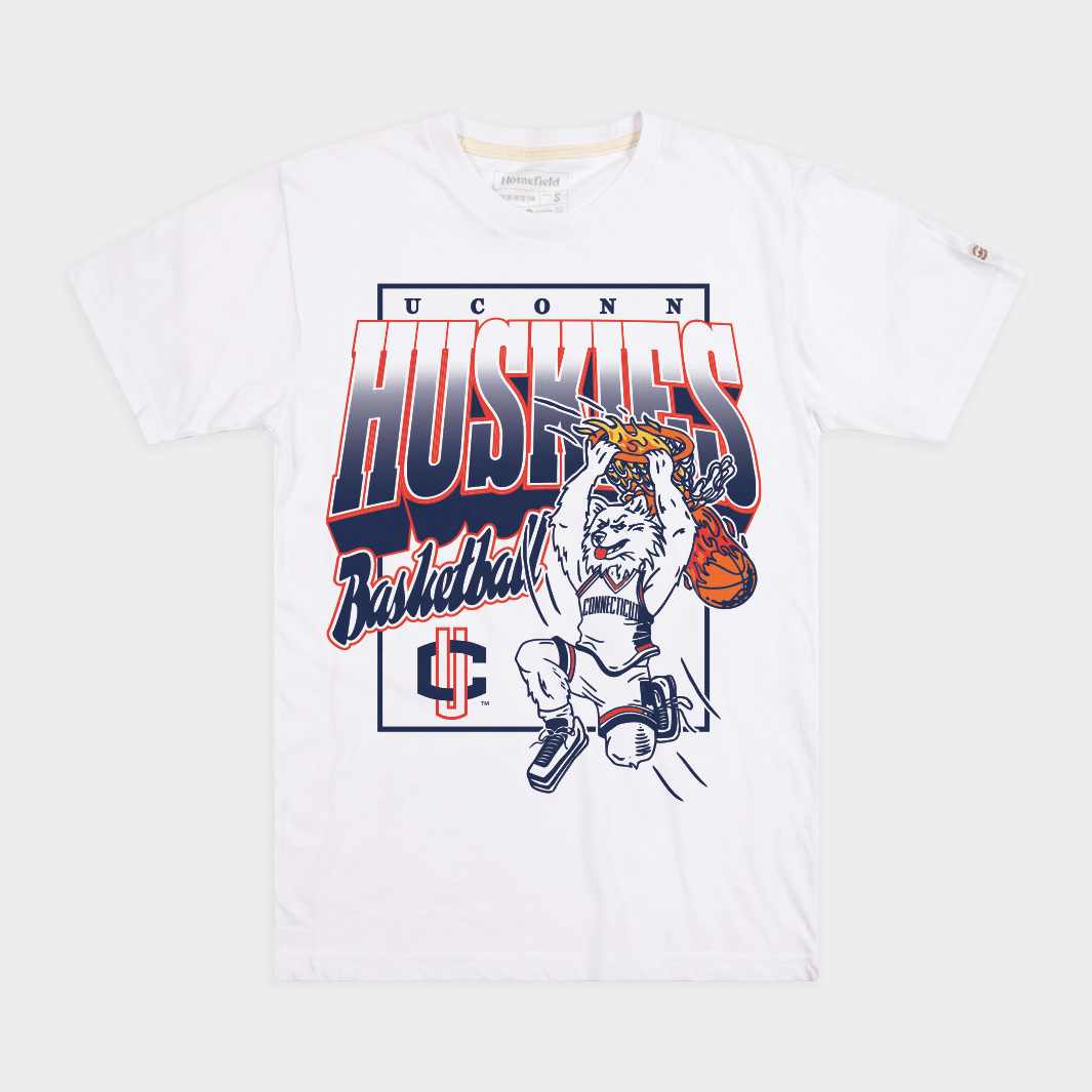 UConn Huskies Basketball Slam Dunk Jonathan Tee