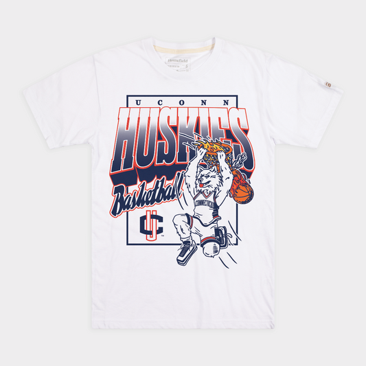 UConn Huskies Basketball Slam Dunk Jonathan Tee
