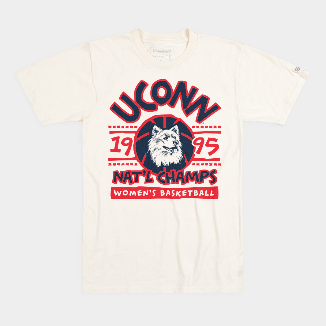 UConn Women's Basketball 1995 National Champs Tee