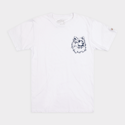 UConn 1980s and 1990s Logo Chest Print Tee