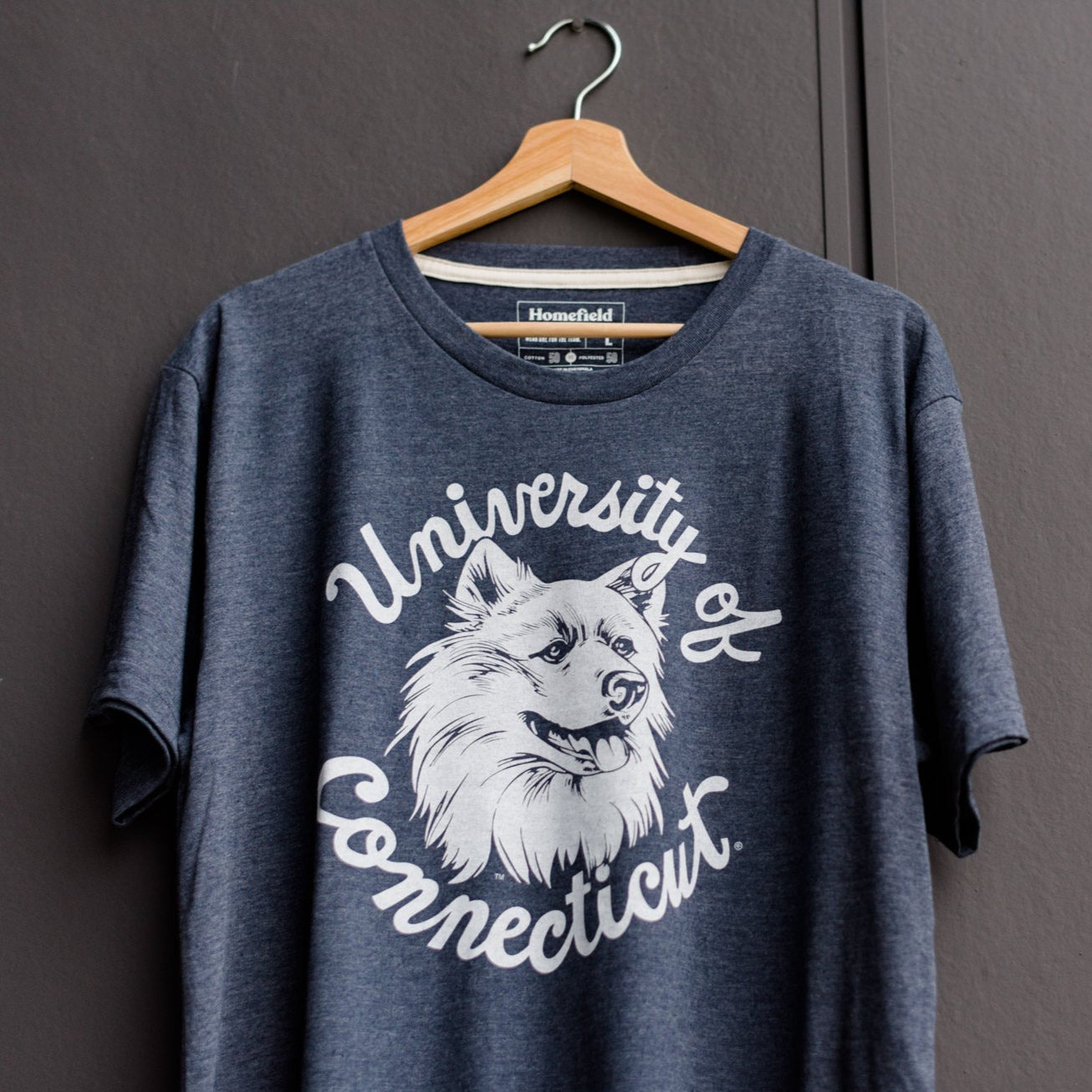 UConn Vintage Husky Logo Tee