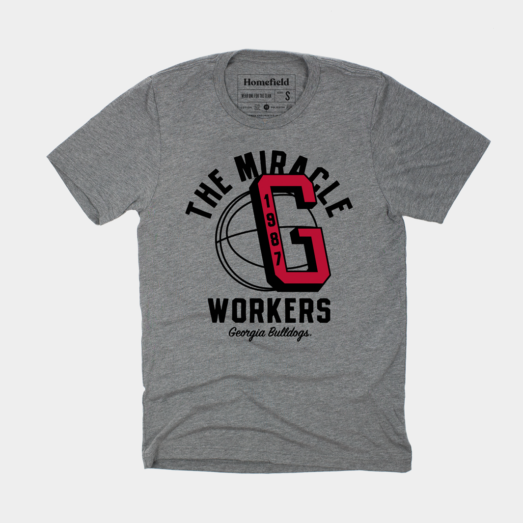 The Miracle Workers Vintage Georgia Basketball Tee