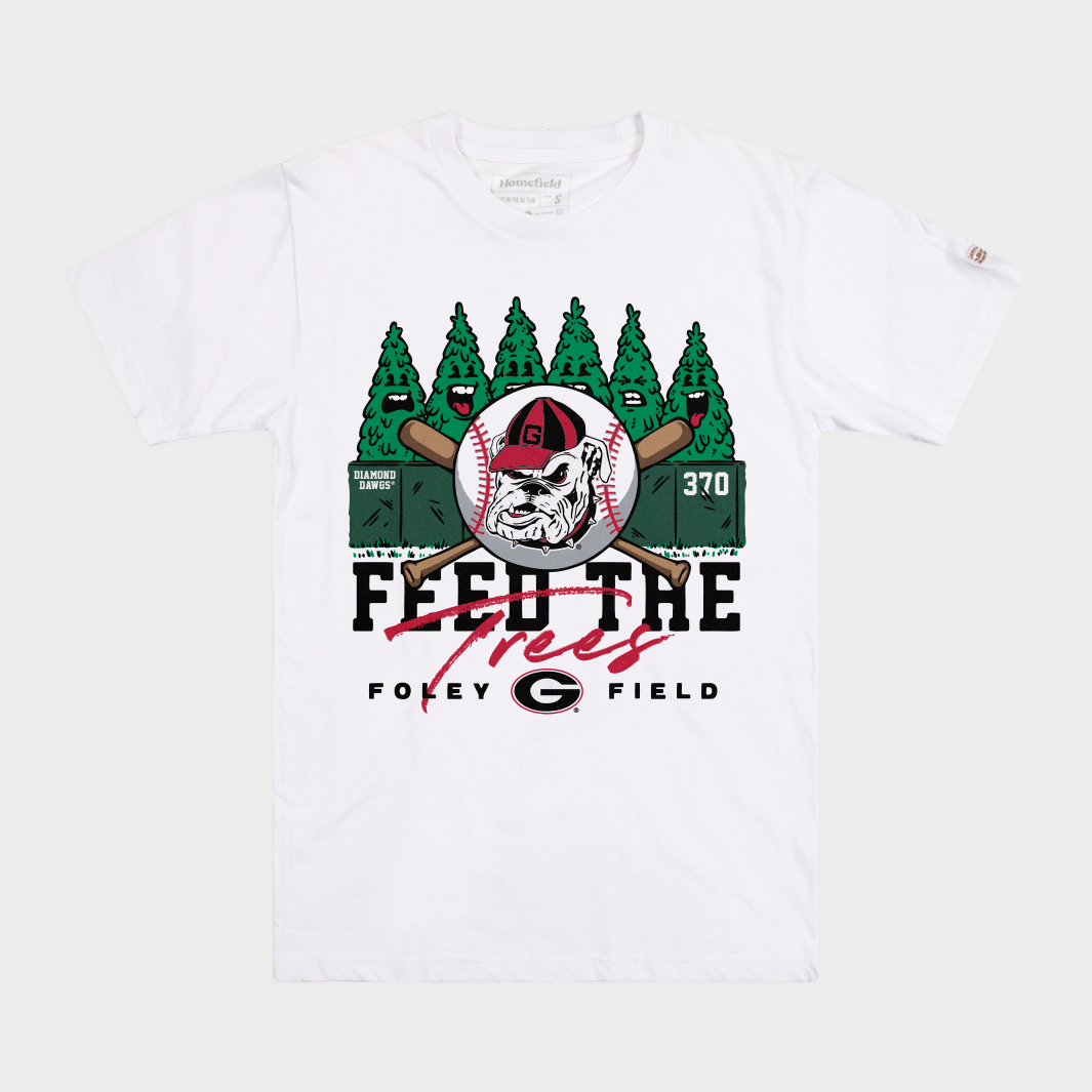 Georgia Baseball "Feed The Trees" Tee