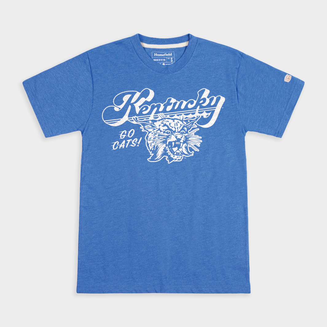 Kentucky Vintage Wildcat Logo Tee