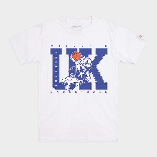 Kentucky Wildcats Basketball 8-Star Vintage Tee