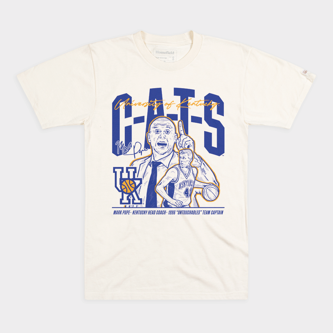 UK Men's Basketball Mark Pope 2024 Tee