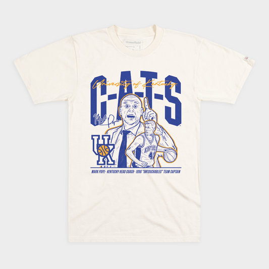UK Men's Basketball Mark Pope 2024 Tee