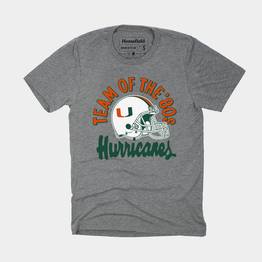 Team of the ‘80s Miami Retro Football Tee
