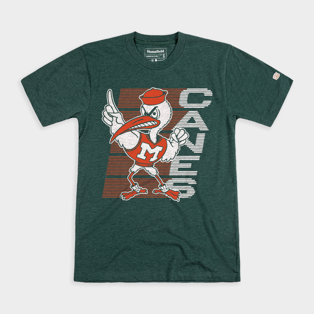 Miami Hurricanes Vintage Sebastian Tee