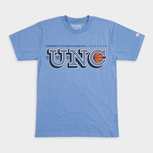 UNC Tar Heels Basketball 7-Star Champs Retro Tee