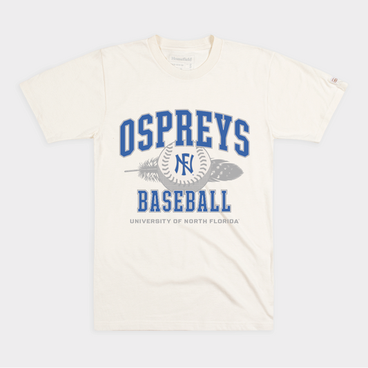 North Florida Ospreys Baseball Retro Ballpark Tee