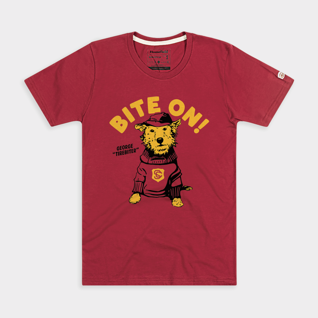Vintage George Tirebiter USC Dog Mascot Tee
