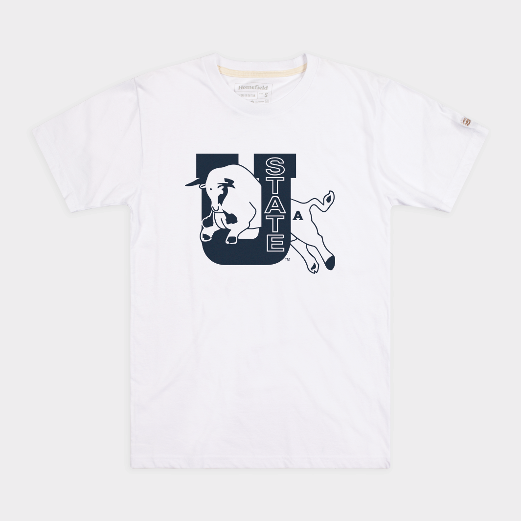 Retro Utah State Aggies Logo Tee