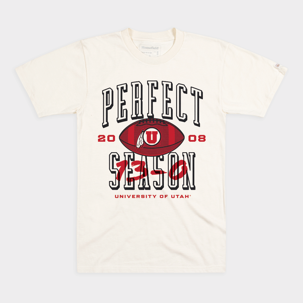 Utah Football 2008 Perfect Season Tee